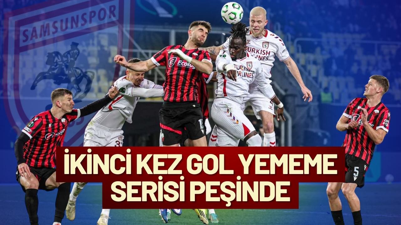 Samsunspor, Shkendija karşılaşmasında gol yemezse 3 maç üst üste kalesini gole kapatacak