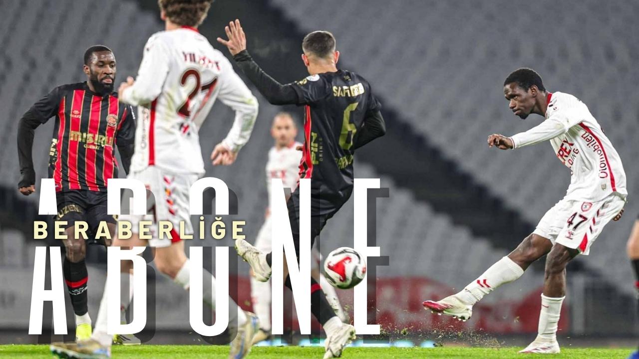 Samsunspor Süper Lig'de en fazla berabere kalan ikinci takım