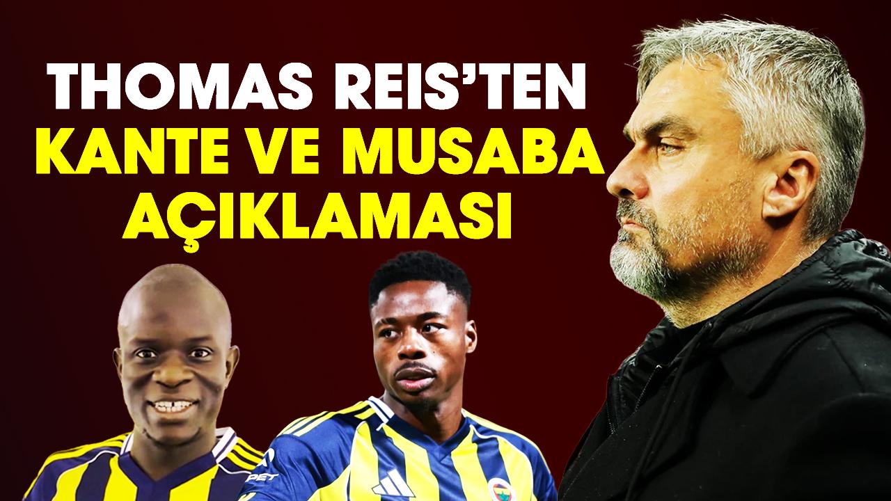 Samsunspor Teknik Direktörü Reis'ten Kante ve Musaba açıklaması