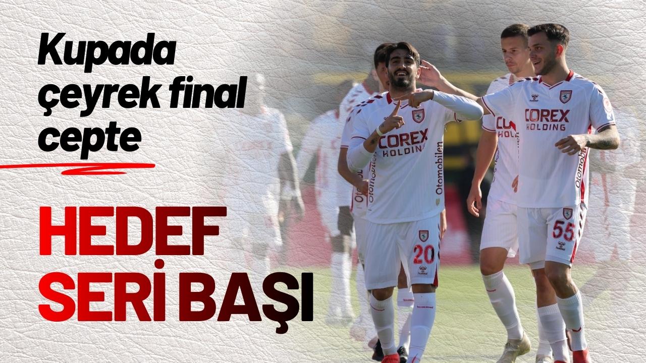 Samsunspor Türkiye Kupası’nda çeyrek finali garantiledi