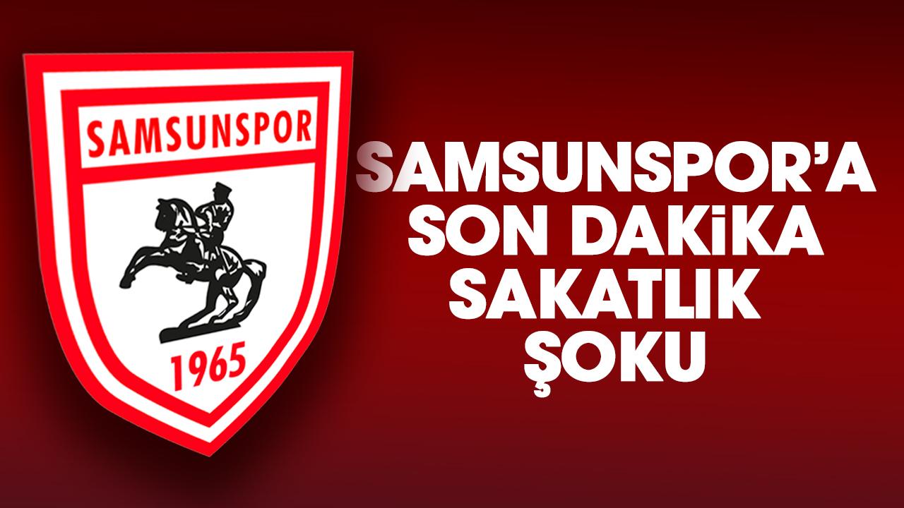 Samsunspor'da Bodrum FK maçı öncesi Ali Badra Diabate sakatlandı
