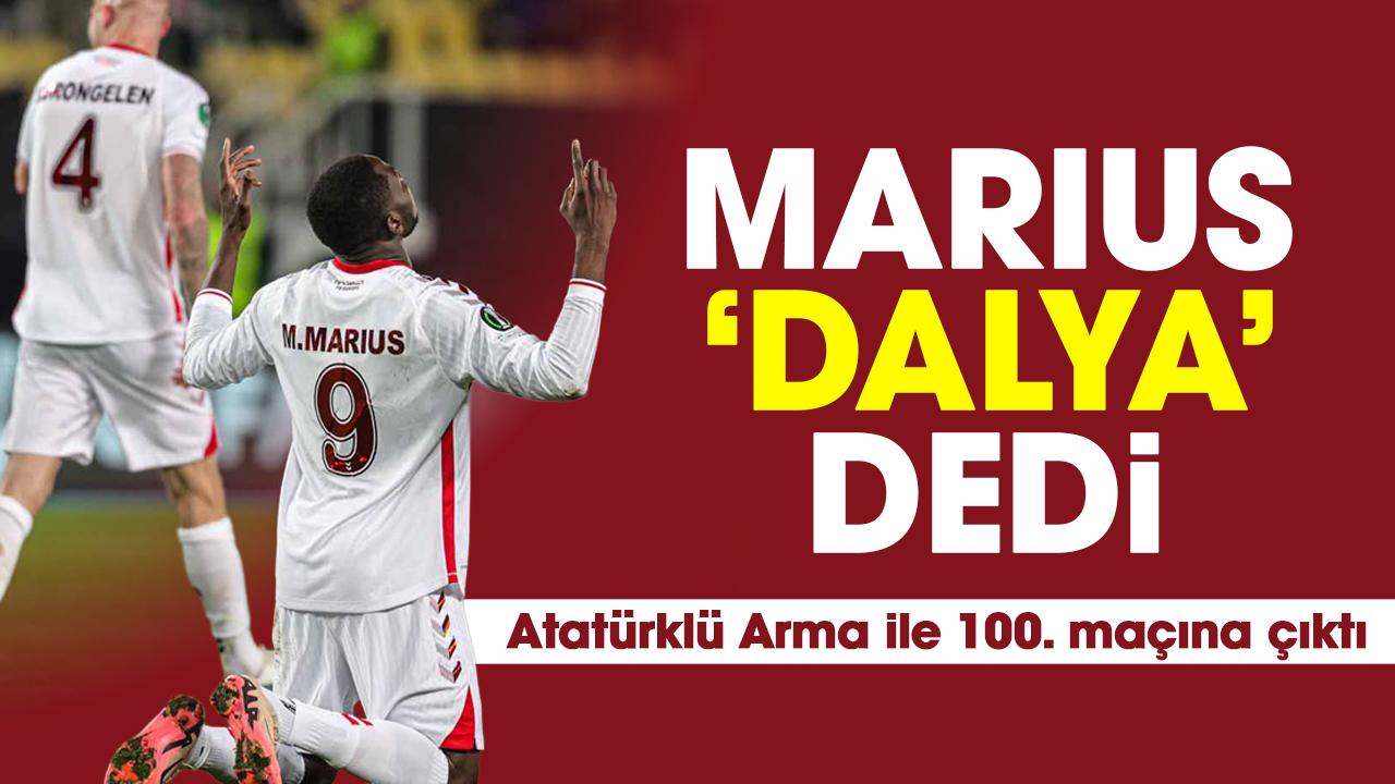 Samsunspor'da Marius Mouandilmadji 100. maçına çıktı