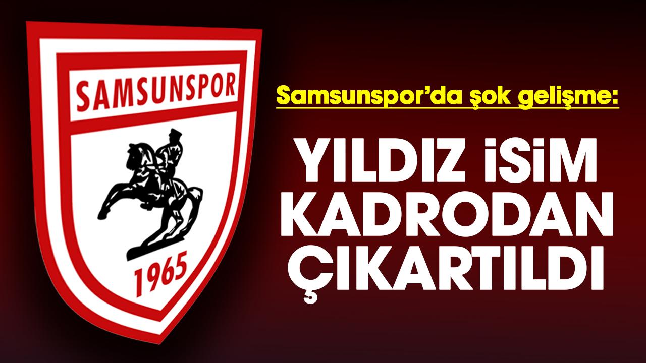 Samsunspor'da Ntcham Fatih Karagümrük maçında oynamayacak