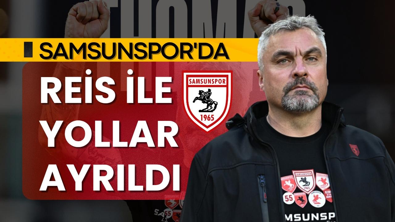 Samsunspor’da teknik direktör Thomas Reis ile yollar ayırdı