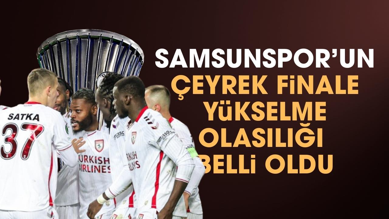 Samsunspor'un Rayo Vallecano'yu eleme olasılığı belli oldu! İşte ihtimaller...
