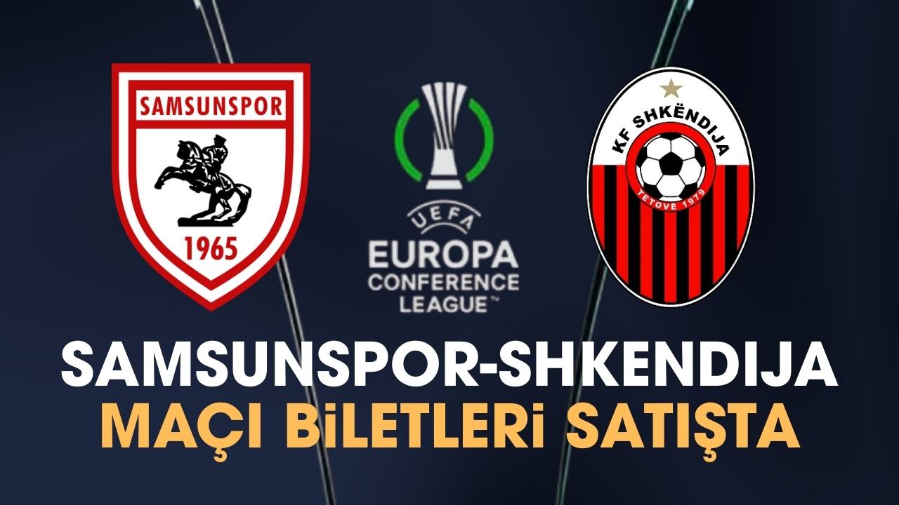 Samsunspor'un Shkendija rövanş maçı biletleri satışa çıktı