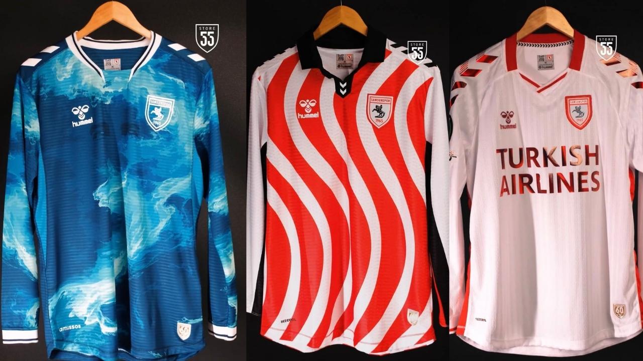 Samsunspor'un uzun kollu formaları satışa çıktı