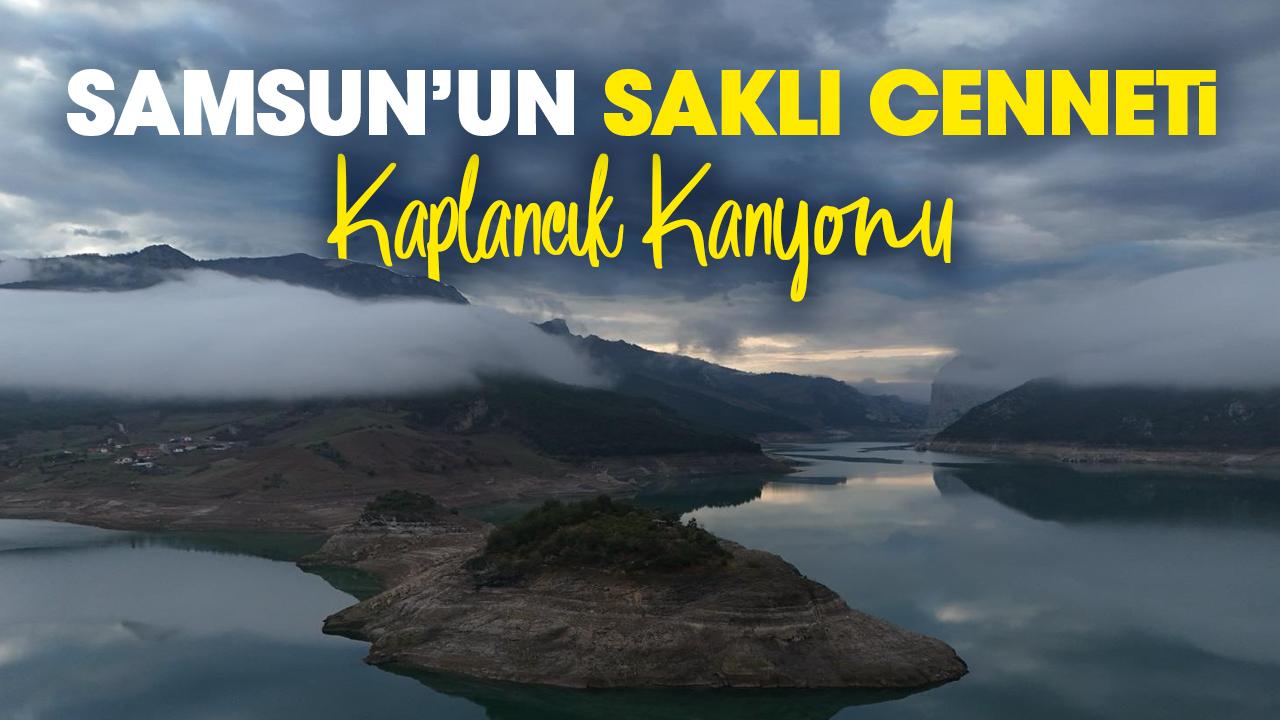 Samsun'un gizli doğa harikası ve ıssız ada kampı: Kaplancık Kanyonu
