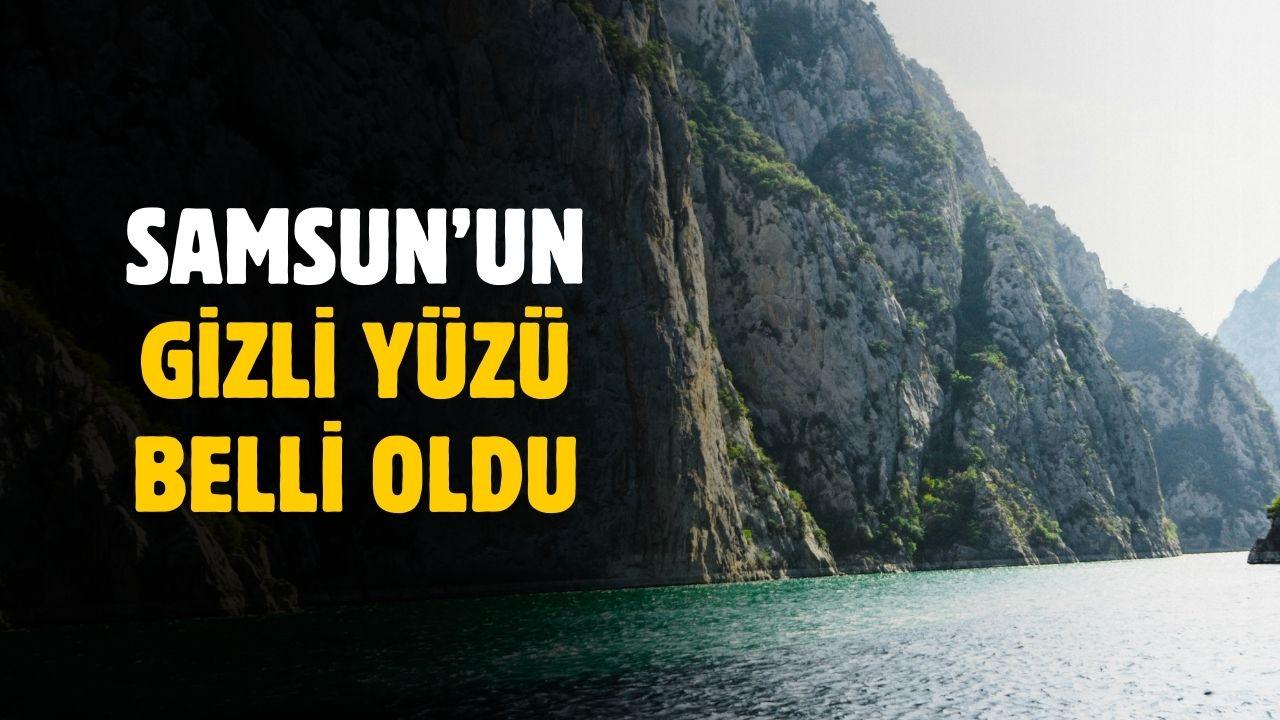 Samsun'un gizli yüzü belli oldu! İşte kimsenin bilmediği tekneyle keşfedilen saklı cennet