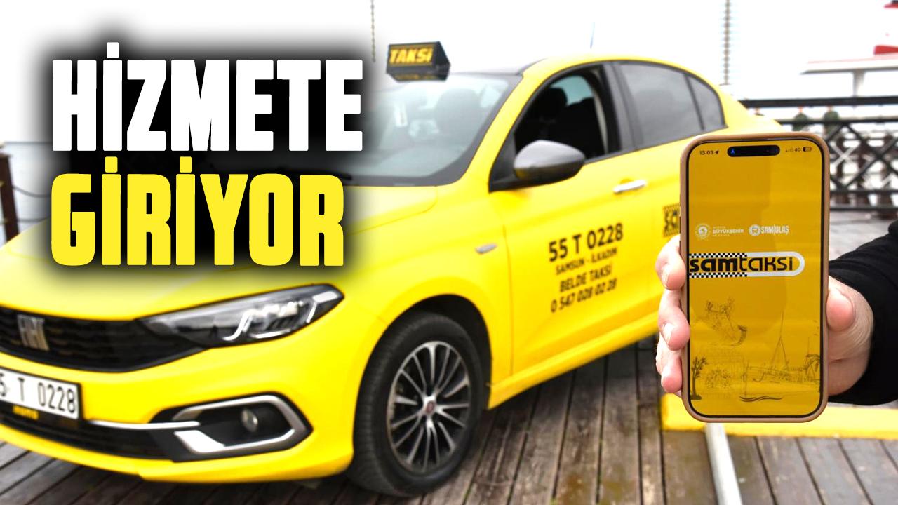 SamTaksi mobil uygulaması Samsun'da hizmete giriyor