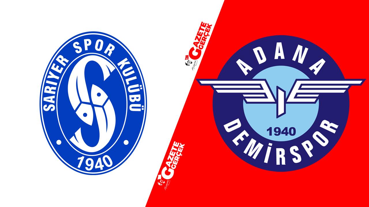 Sarıyerspor Adana Demirspor maçı hangi kanalda?