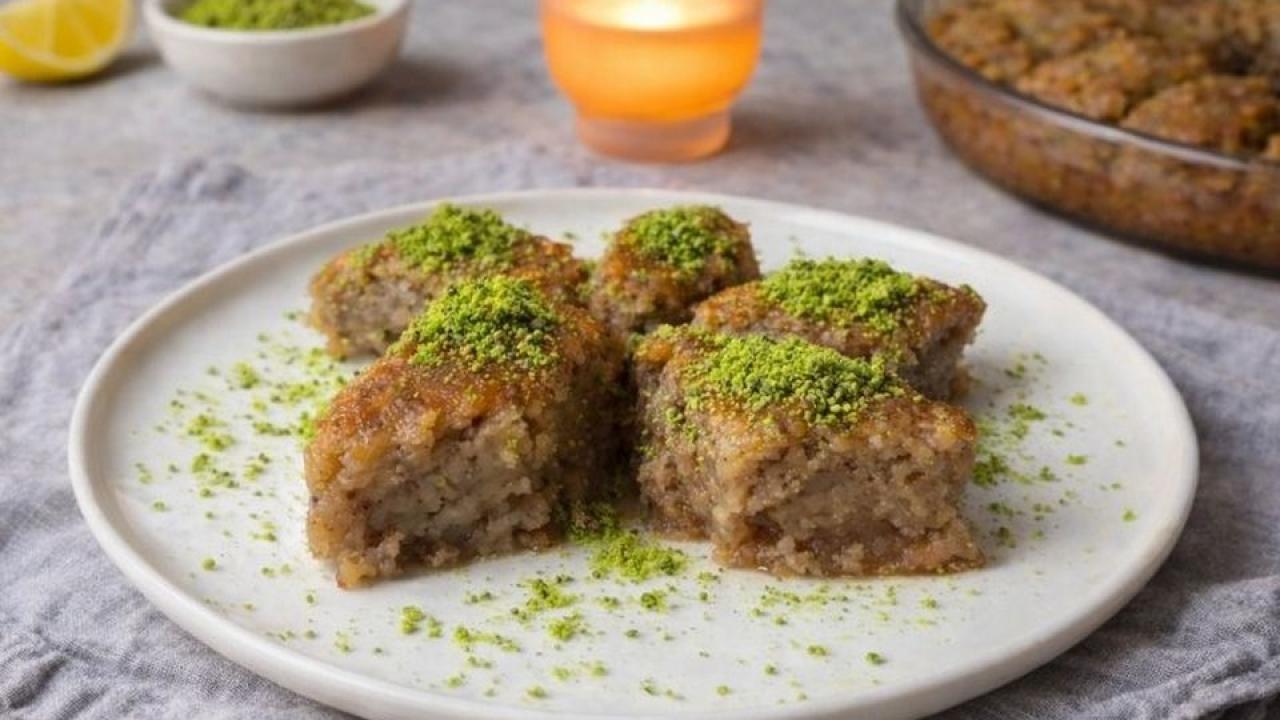 Şerbeti tam kıvamında yalancı baklava tarifi