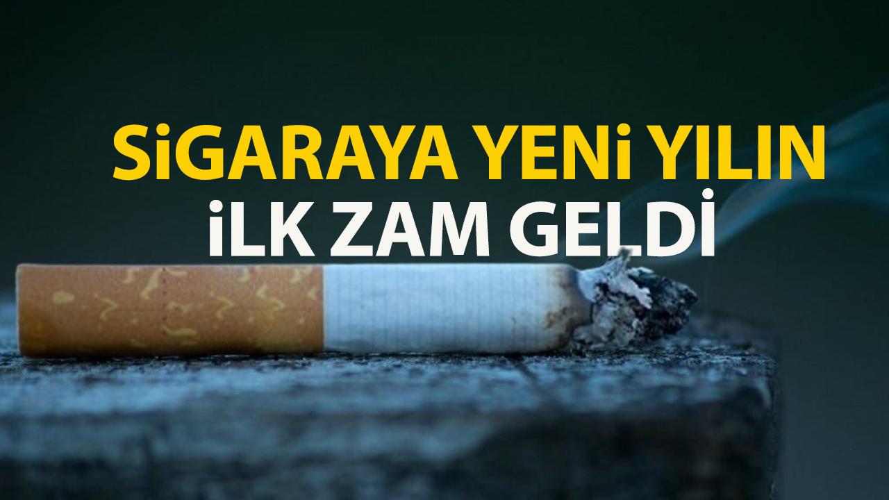 Sigaraya yeni yılın ilk zammı geldi!