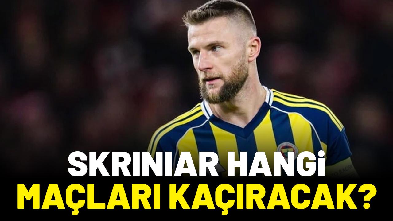 Skriniar hangi maçları kaçıracak?