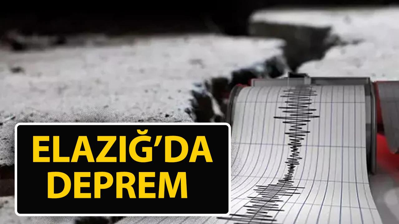 Son dakika deprem! 5 Şubat Elazığ'da deprem