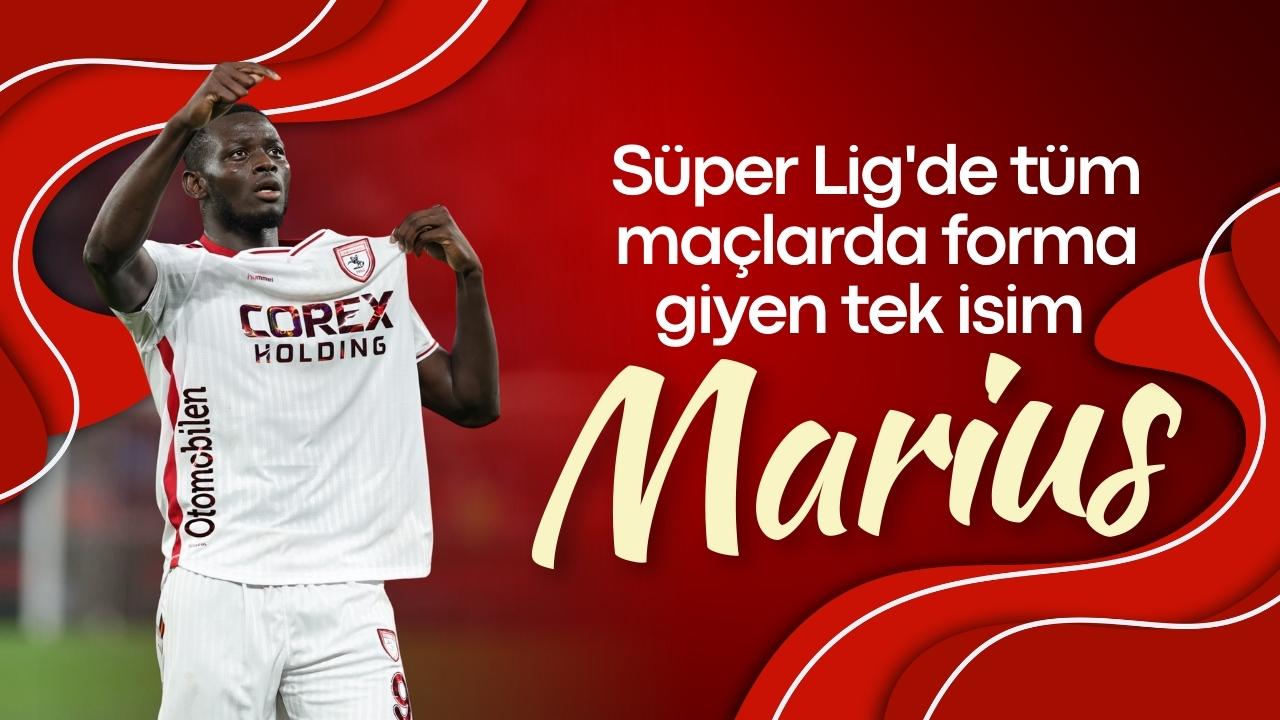 Süper Lig'de tüm maçlarda forma giyen tek isim Marius