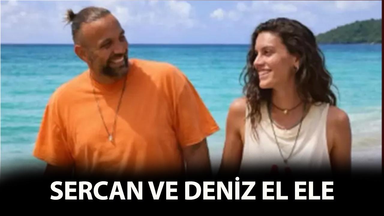 Survivor Sercan Yıldırım Deniz'le el ele! Survivor Sercan Yıldırım Deniz aşk mı yaşıyor?