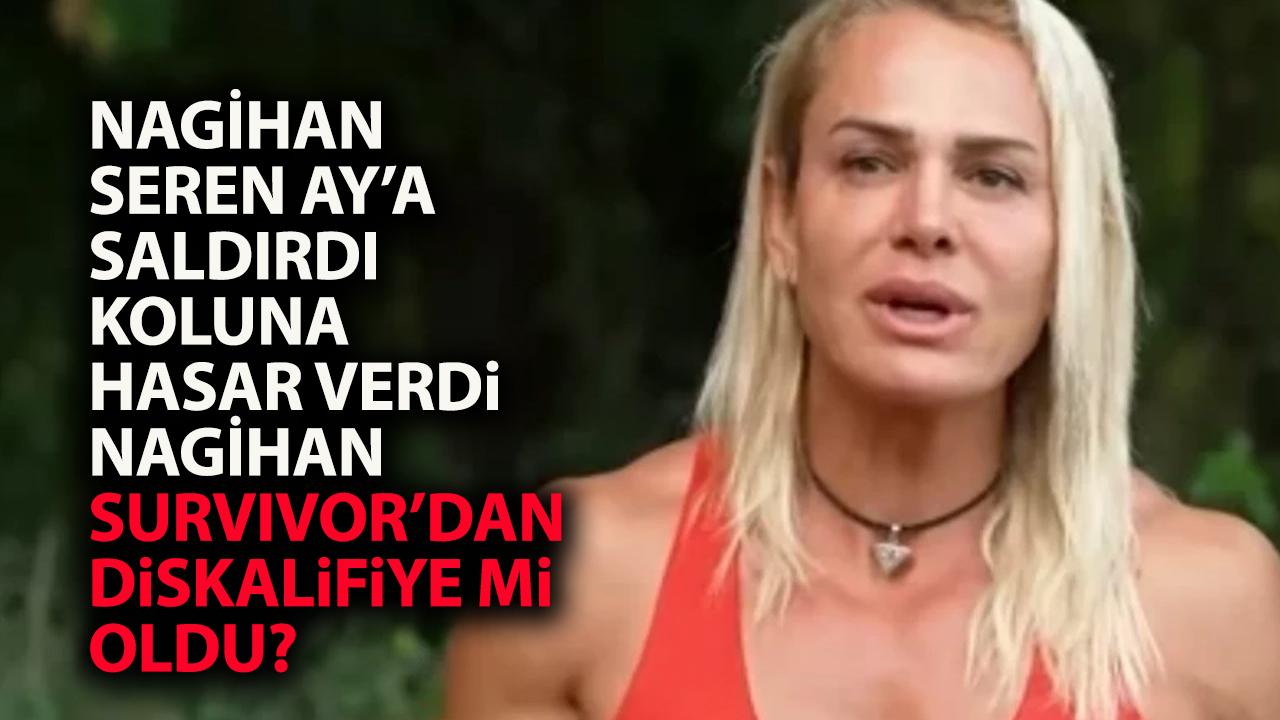 Survivor'da Nagihan diskalifiye mi oldu?