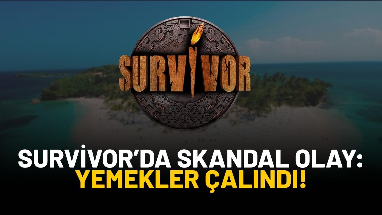 Survivor'da skandal olay: Yemekler çalındı!