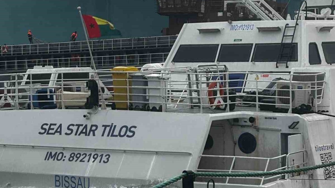 Tersaneye bağlı geminin 6 personeli için kurtarma operasyonu