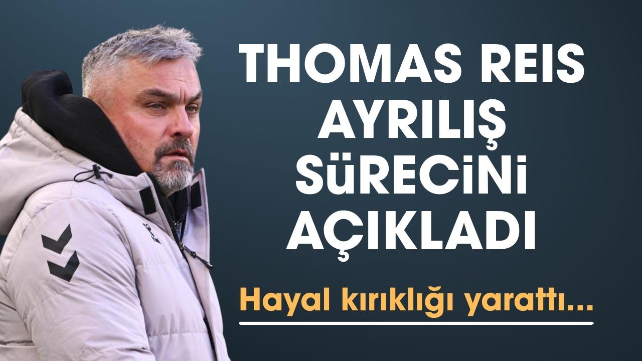 Thomas Reis Samsunspor'dan ayrılış sürecini açıkladı