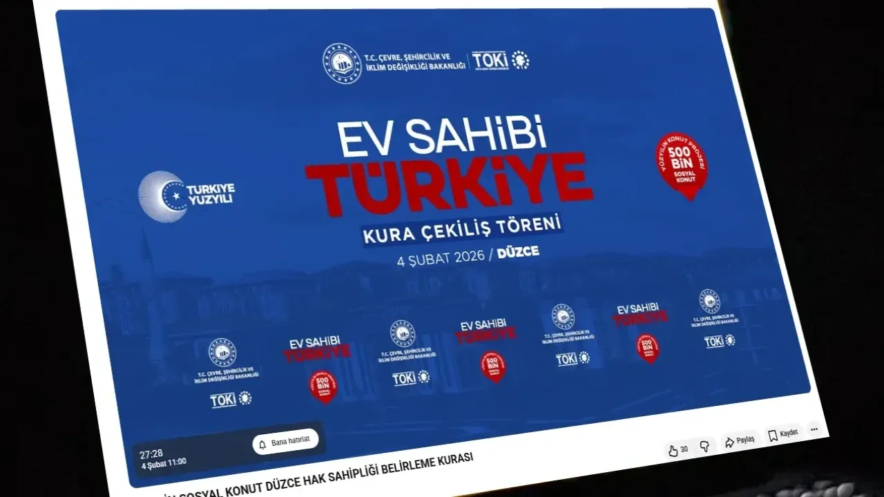 TOKİ Düzce kura sonuçları isim listesi