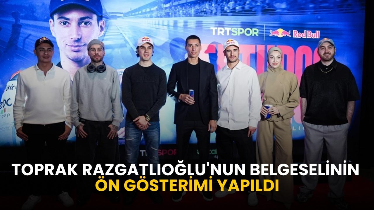 Toprak Razgatlıoğlu'nun belgeselinin ön gösterimi yapıldı