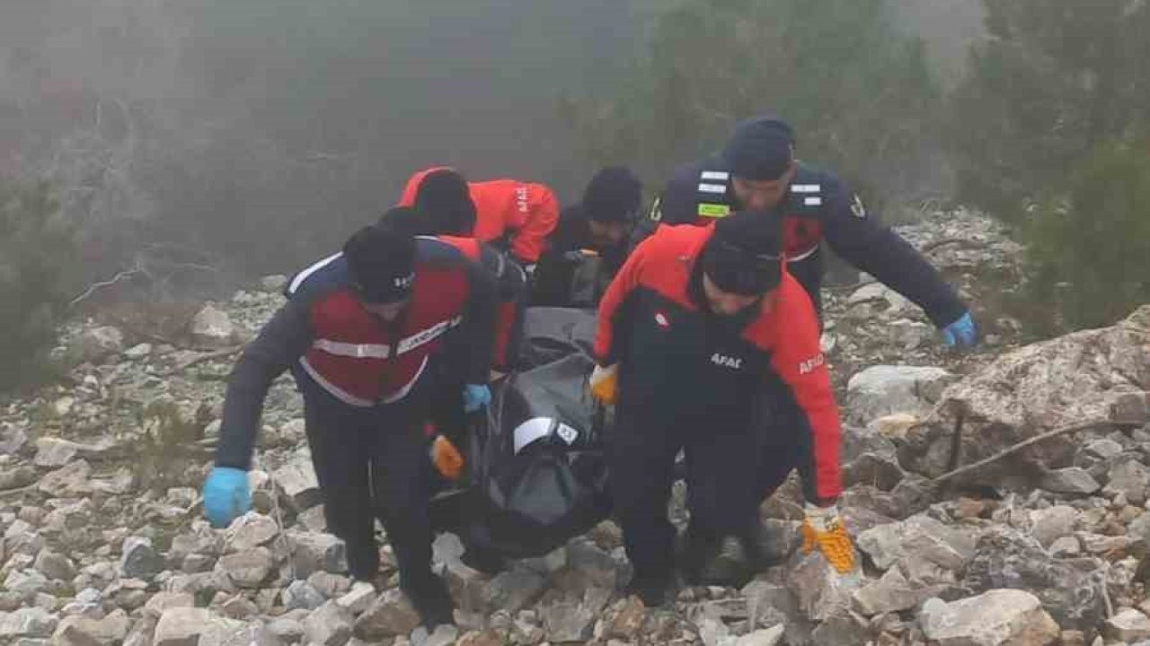 Uçurumdan düşen şahıs hayatını kaybetti