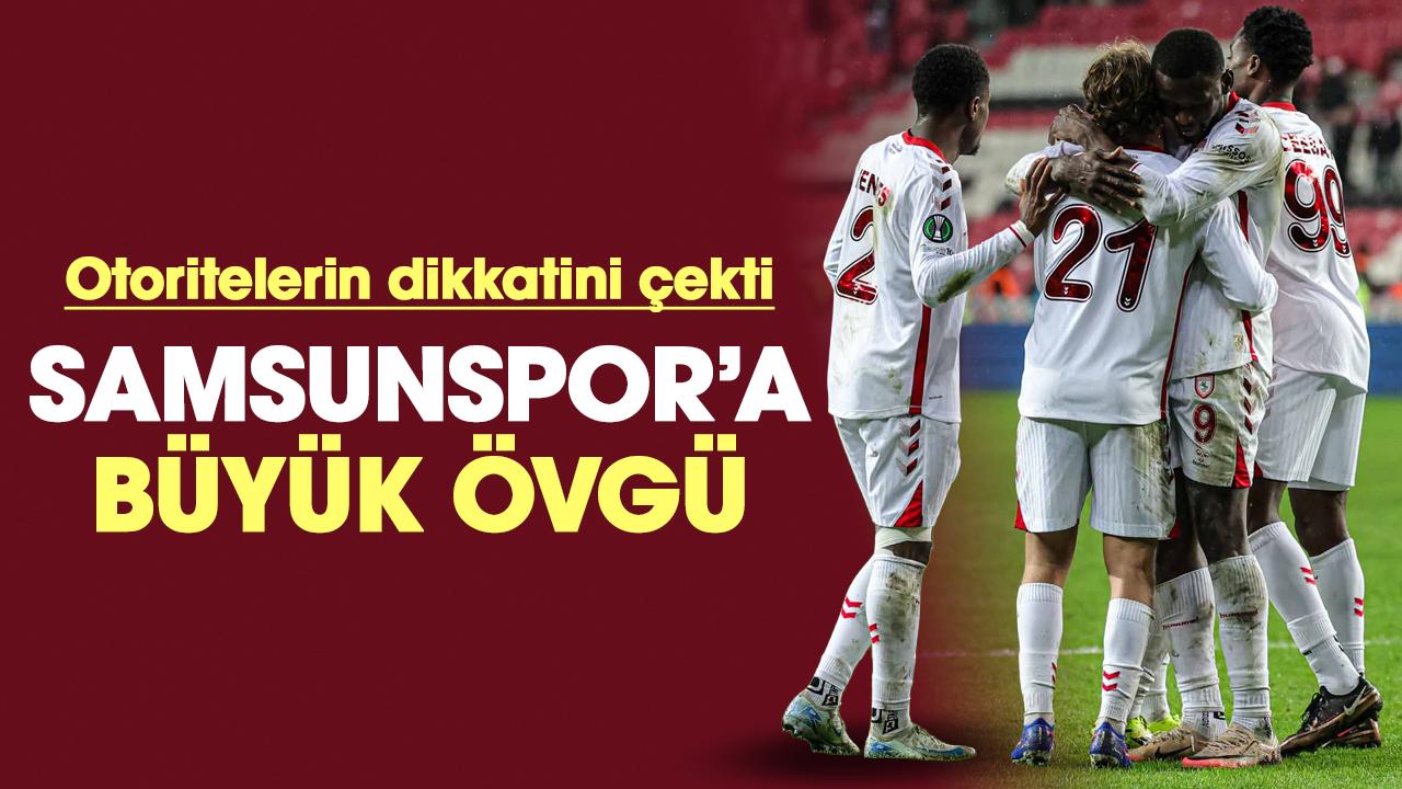 UEFA Teknik Gözlemcisi Lunov'dan Samsunspor'a övgü dolu sözler
