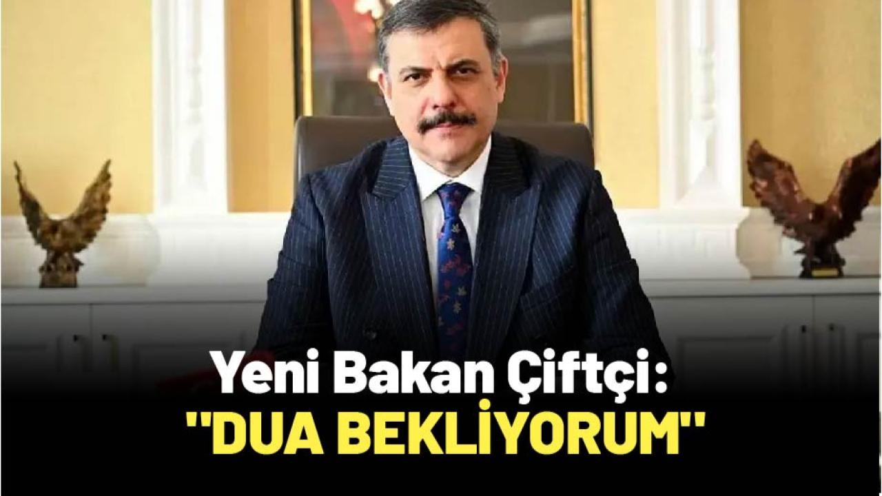 Yeni İçişleri Bakanı Mustafa Çiftçi: 'Sorumluluğu ağır bir görev üstlendim'