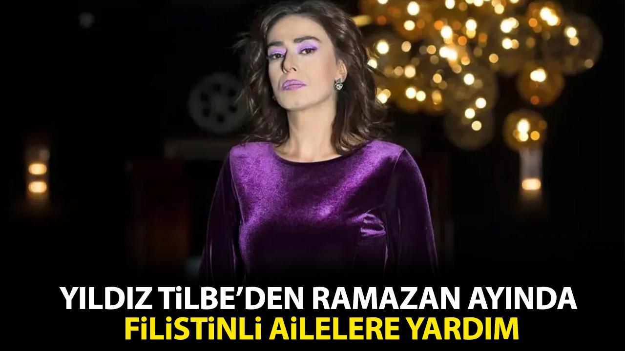 Yıldız Tilbe'den Filistin'deki ailelere yardım eli