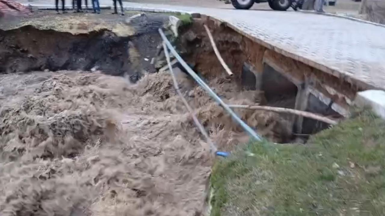 Yozgat’ta sel felaketi