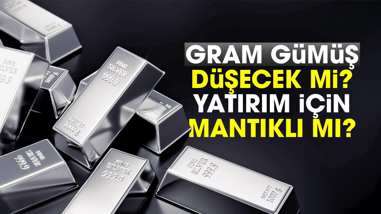 26 Mart gram gümüş ne kadar oldu, daha düşecek mi?