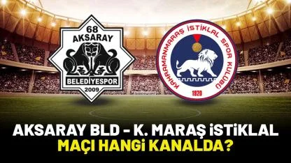 68 Aksaray Belediyespor Kahramanmaraş İstiklal Spor hangi kanalda?