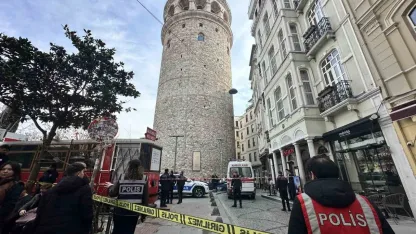 Galata Kulesi’nden atlayan kadın hayatını kaybetti