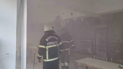 Pide salonunda doğal gaz patladı