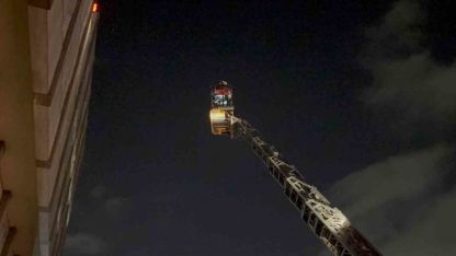 Hastanede yangın paniği