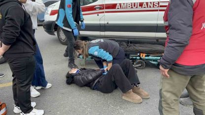 Yarım saat arayla iki motosiklet kazası: 3 yaralı