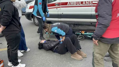 Yarım saat arayla iki motosiklet kazası: 3 yaralı