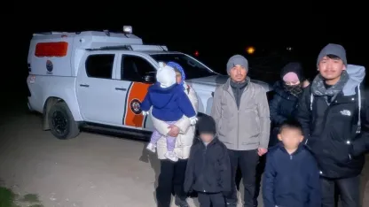 Ayvacık’ta 7 kaçak göçmen yakalandı