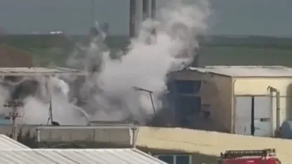 Yağ fabrikasında patlama: 1 işçi hayatını kaybetti