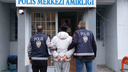 Cezaevinden kaçtı, kayalık alanda yakalandı