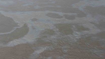 Boru hattındaki sızıntı nedeniyle petrol Dicle Nehrine karıştı