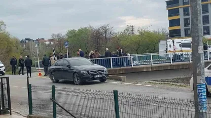 Motosiklet sürücüsü kalp krizi geçirerek can verdi