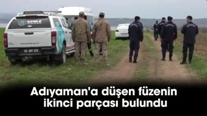 Adıyaman'a füze mi düştü?