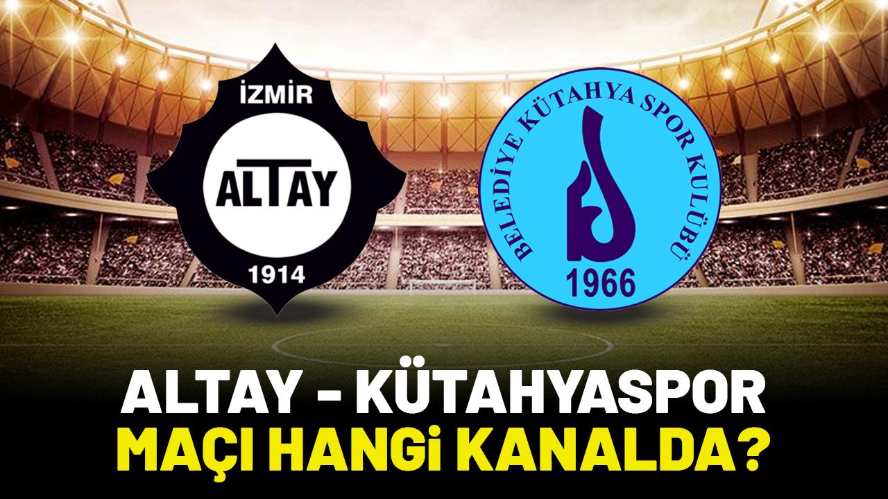 Altay Kütahyaspor maçı hangi kanalda?