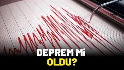 Antalya'da deprem mi oldu?