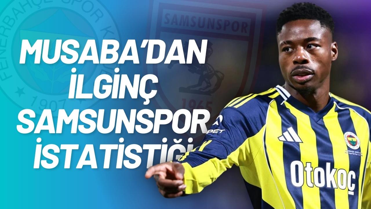 Anthony Musaba’dan ilginç ‘Samsunspor’ istatistiği