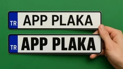 APP plaka nasıl olur? APP plaka değiştirme