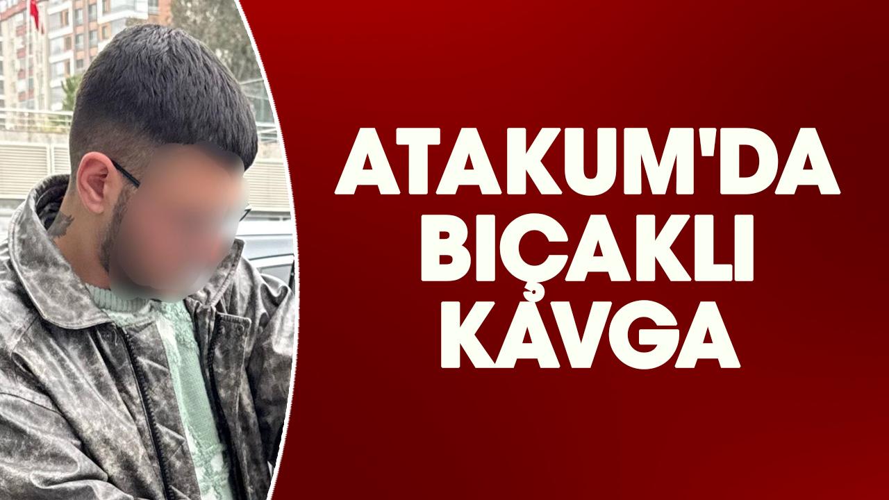 Atakum'da bıçaklı kavga